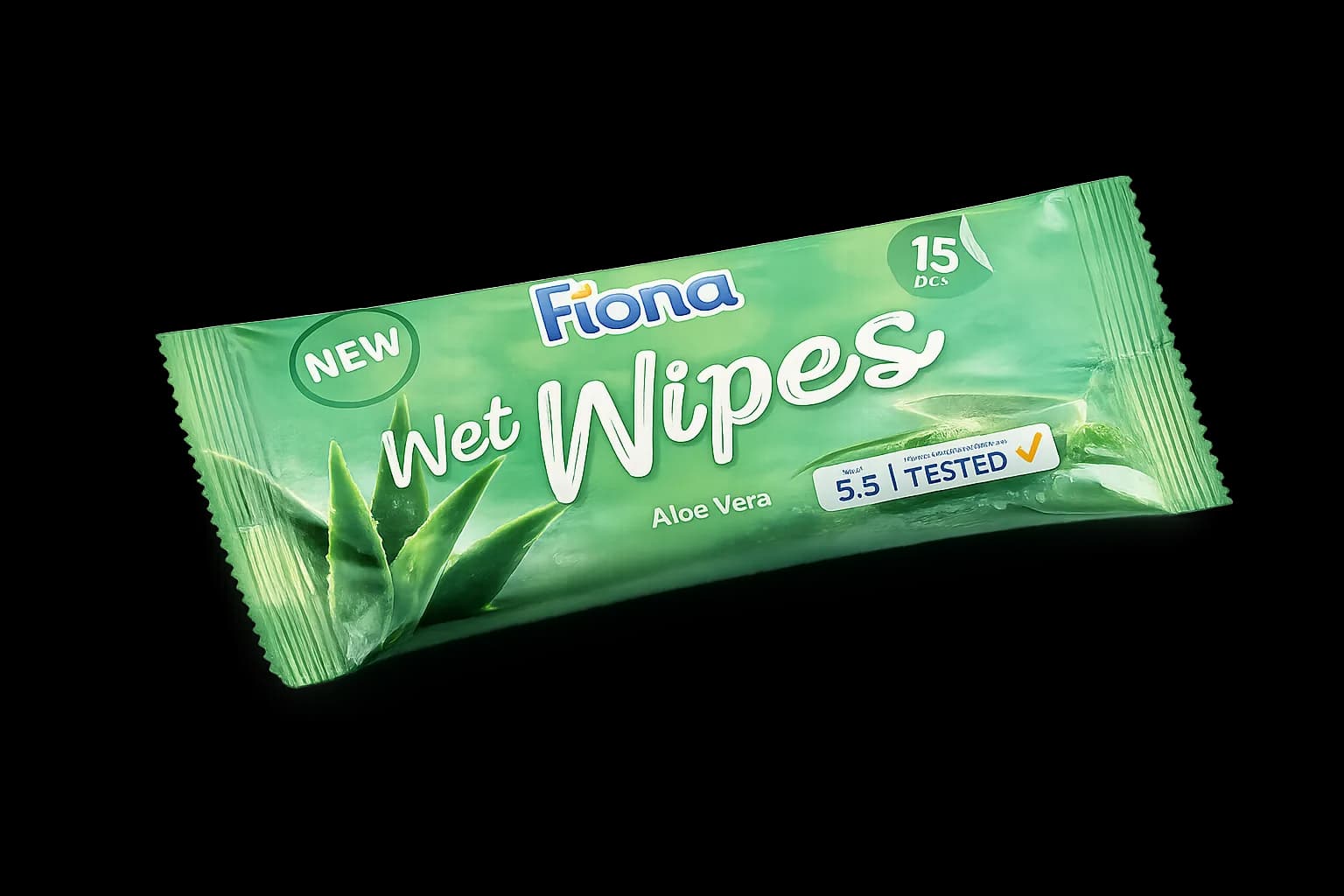 Fiona Pocket Aloe Vera wet wipes
