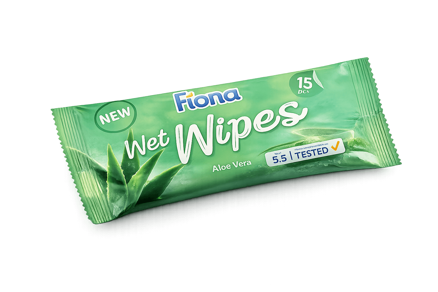 Fiona Pocket Aloe Vera wet wipes